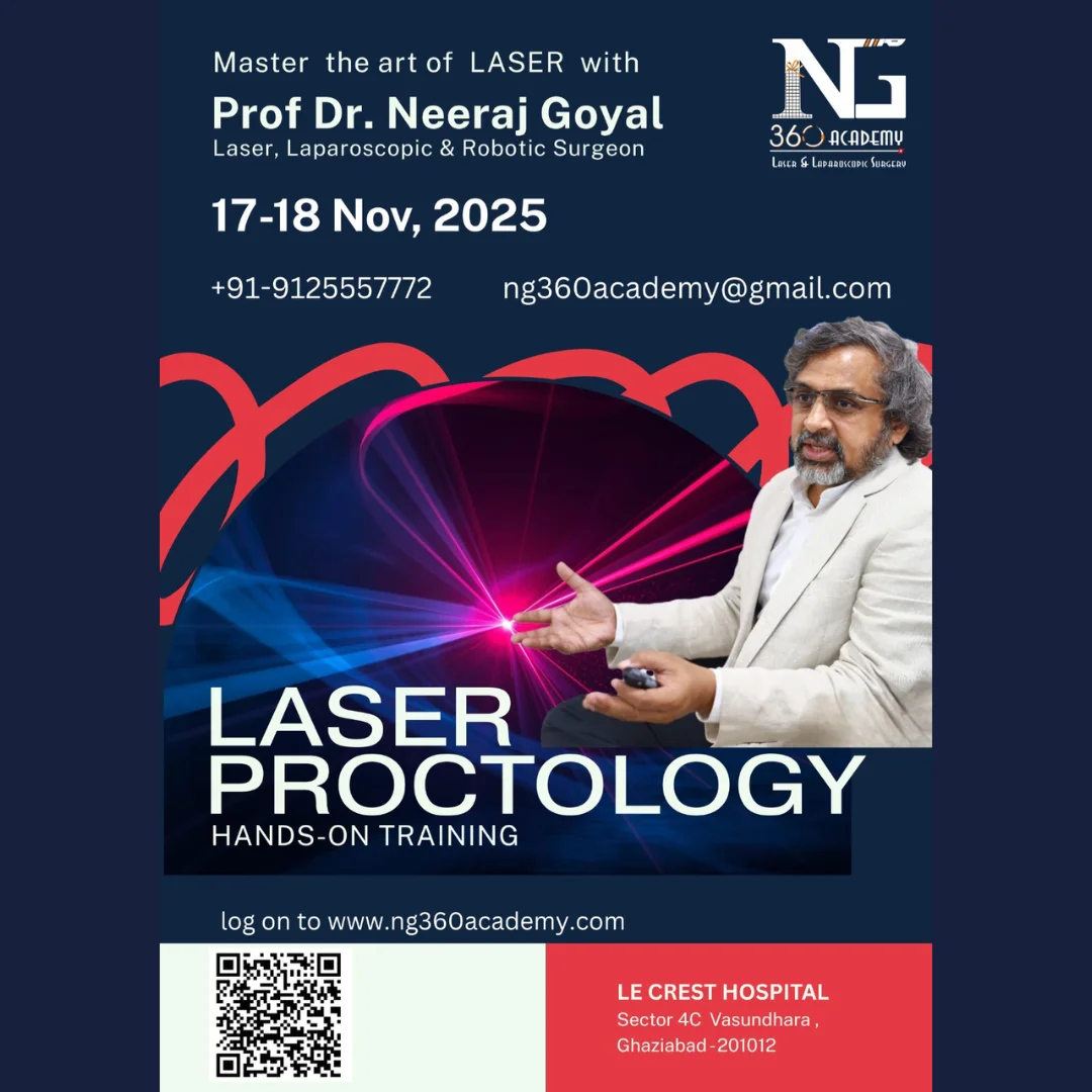 Laser Proctology Hands-on Training