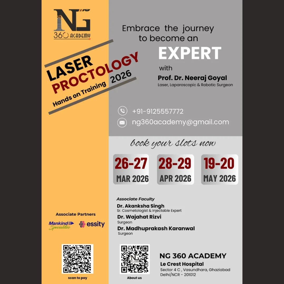 Laser Proctology Hands on Training