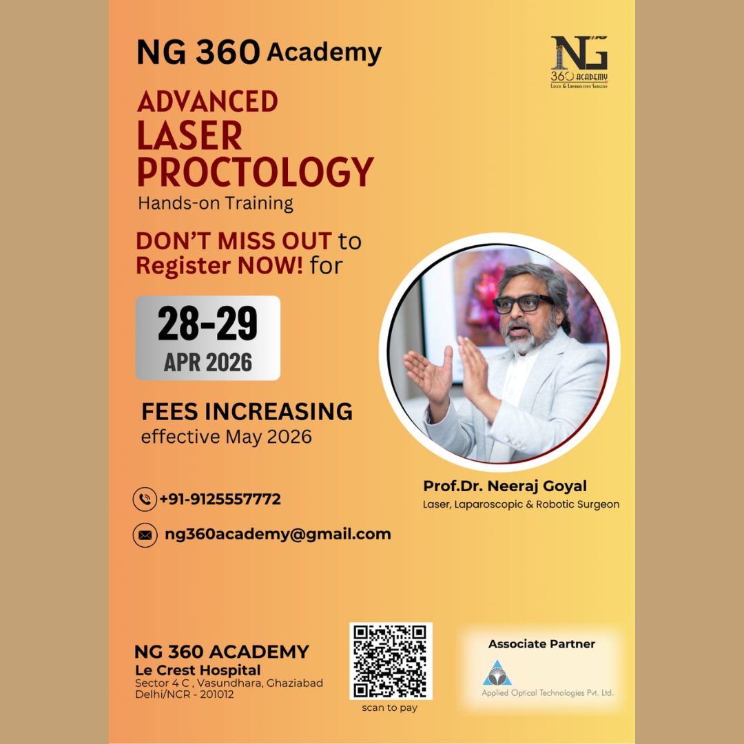 Laser Proctology Hands on Training