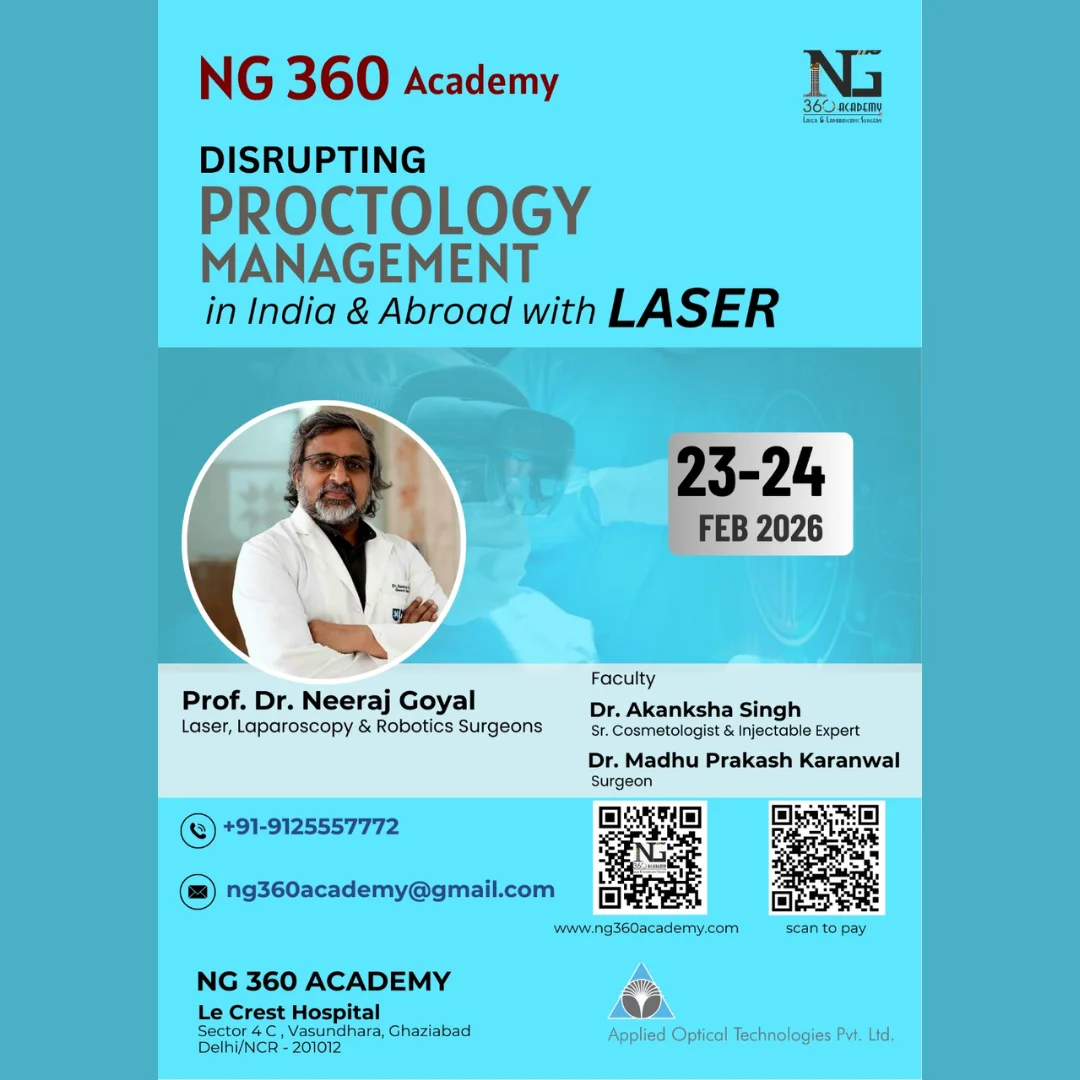 Laser Proctology Hands on Training