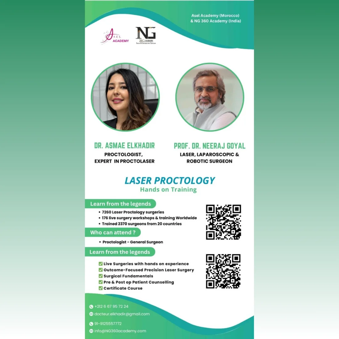 Laser Proctology Hands on Workshop