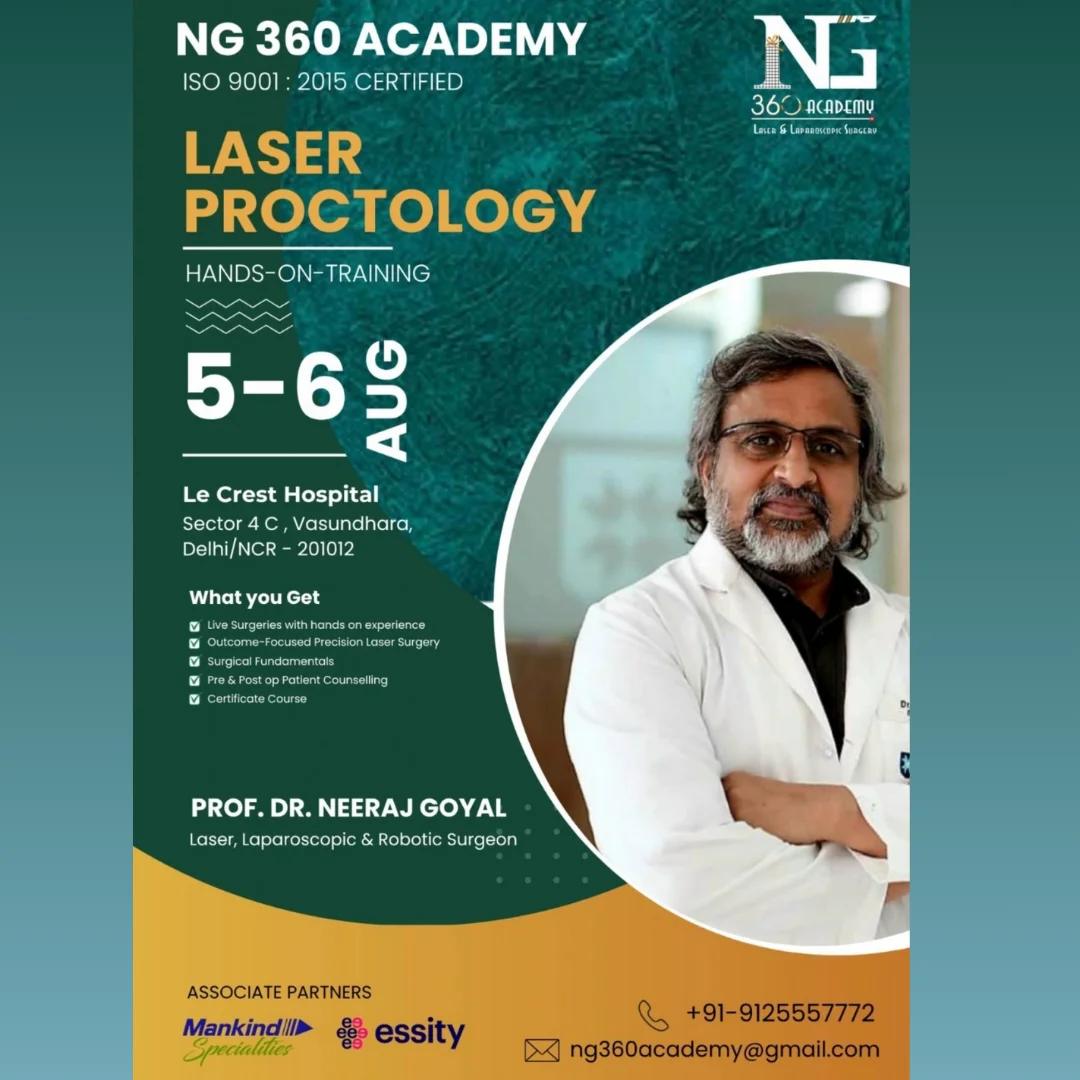Laser Proctology Hands-on Training - Delhi/NCR