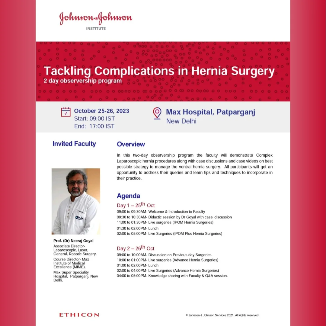 Hernia Surgery Observership Program